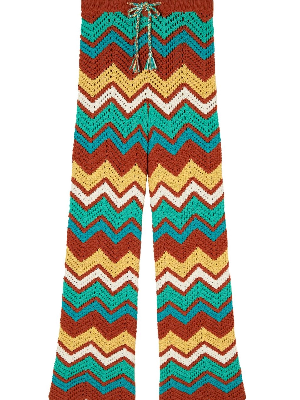 Cheap Women trousers chevron Alanui Kaleidoscopic knit 0731
